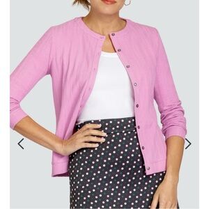 Tail Eliz Soft Orchid Button-Up Cardigan Size XS or S 🆕